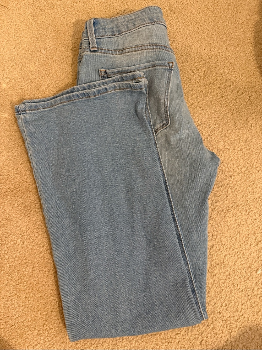 Old Navy High-Rise Wow Flare Light Wash Jeans
